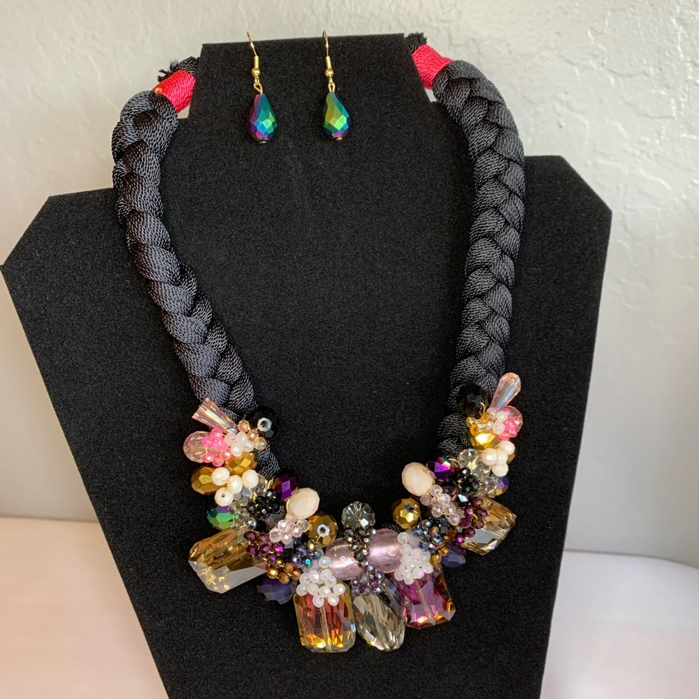 New Necklace with Earrings! Nuevo Collar & Aretes!